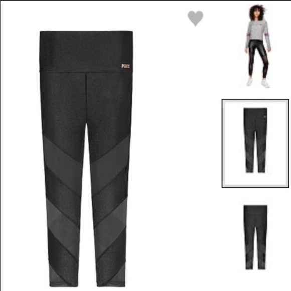 VS PINK Ultimate Leggings in Black - Picture 2 of 7